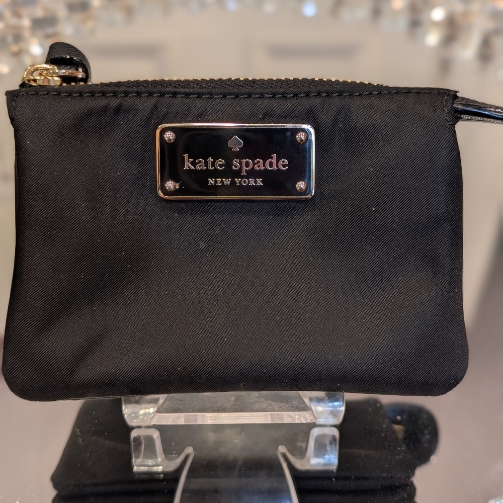 Kate Spade Wilson Road Mini Natasha Nylon Coin Purse EUC